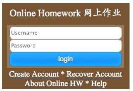 copy homework in chinese